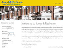 Tablet Screenshot of jonesandredfearn.com